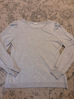 Jane and Delancy Light Gray Sweatshirt